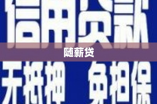 琼海随薪贷