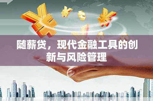 琼海随薪贷，现代金融工具的创新与风险管理