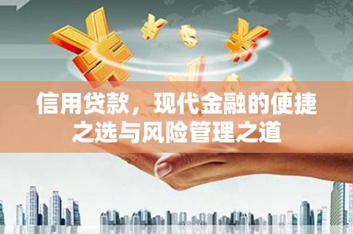 琼海信用贷款，现代金融的便捷之选与风险管理之道