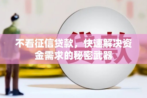 琼海不看征信贷款，快速解决资金需求的秘密武器