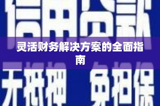 琼海灵活财务解决方案的全面指南