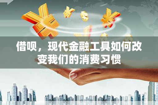 琼海借呗，现代金融工具如何改变我们的消费习惯