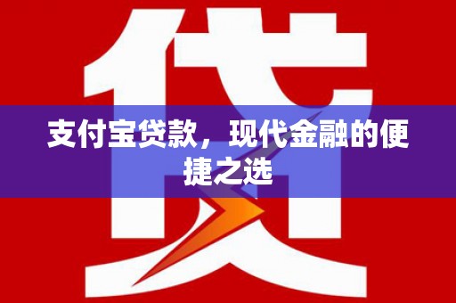 琼海支付宝贷款，现代金融的便捷之选