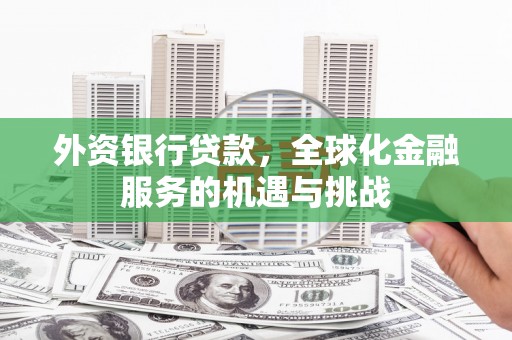 琼海外资银行贷款，全球化金融服务的机遇与挑战