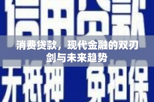 琼海消费贷款，现代金融的双刃剑与未来趋势