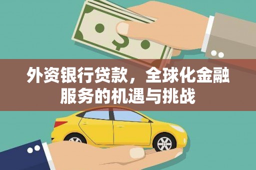 琼海外资银行贷款，全球化金融服务的机遇与挑战