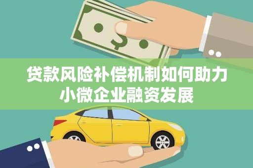 琼海贷款风险补偿机制如何助力小微企业融资发展