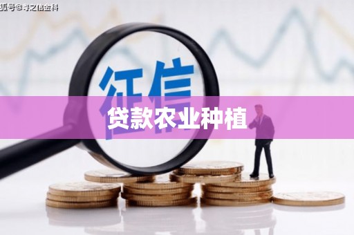 琼海贷款农业种植