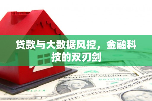 琼海贷款与大数据风控，金融科技的双刃剑