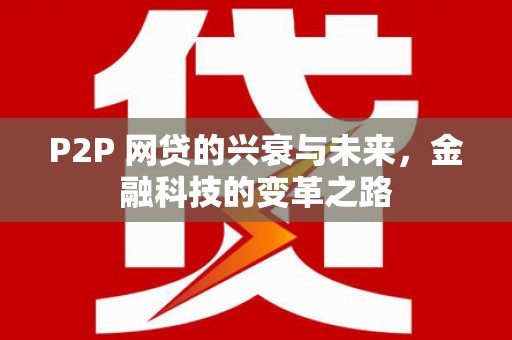 琼海P2P 网贷的兴衰与未来，金融科技的变革之路