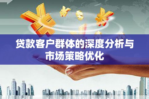 琼海贷款客户群体的深度分析与市场策略优化