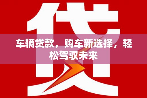 琼海车辆贷款，购车新选择，轻松驾驭未来