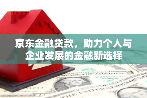 琼海京东金融贷款，助力个人与企业发展的金融新选择