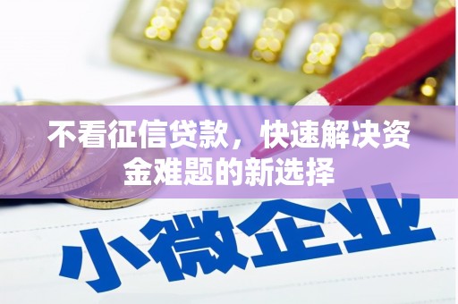 琼海不看征信贷款，快速解决资金难题的新选择