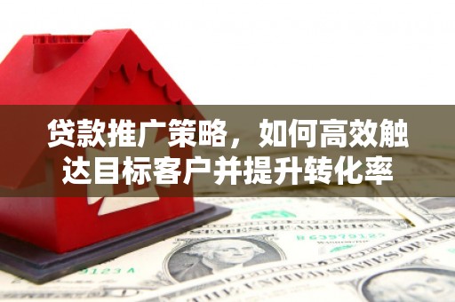 琼海贷款推广策略，如何高效触达目标客户并提升转化率