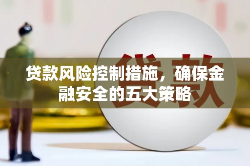 琼海贷款风险控制措施，确保金融安全的五大策略