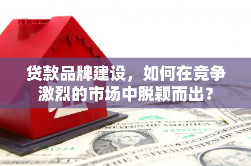 琼海贷款品牌建设，如何在竞争激烈的市场中脱颖而出？