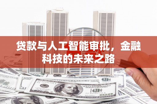 琼海贷款与人工智能审批，金融科技的未来之路