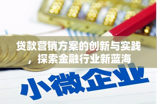 琼海贷款营销方案的创新与实践，探索金融行业新蓝海