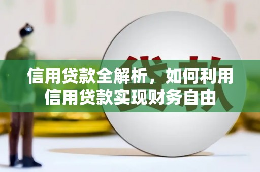 琼海信用贷款全解析，如何利用信用贷款实现财务自由